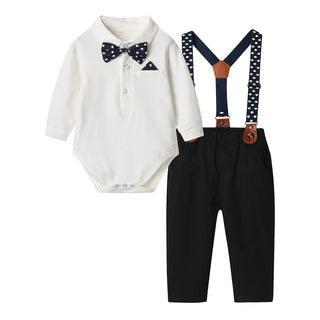 Boy's Short Sleeve T-Shirt Set, Fashionable and Stylish Baby Summer Outfit, Casual Kids Clothes for Toddlers