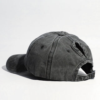 Curved Brim Snapback Hat for Women Outdoor Sports Sun Hat