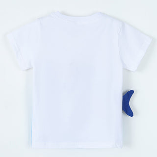 Kids' T-Shirt Round Neck Short Sleeve