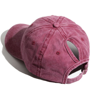 Curved Brim Snapback Hat for Women Outdoor Sports Sun Hat